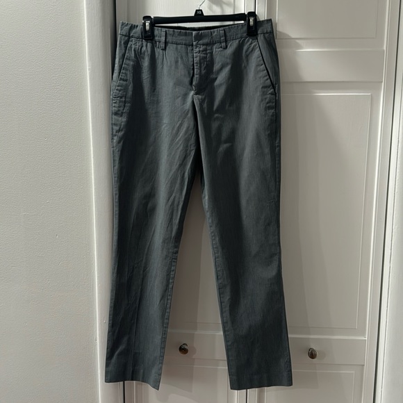 Express Men’s Stretch Slim Trouser - Grey (30 x 32) - Picture 3 of 6